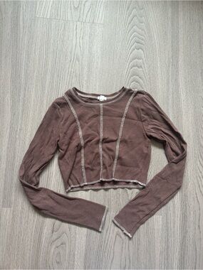 Garage Brown Long Sleeve